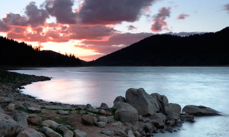 utah lakes Duck Creek Village